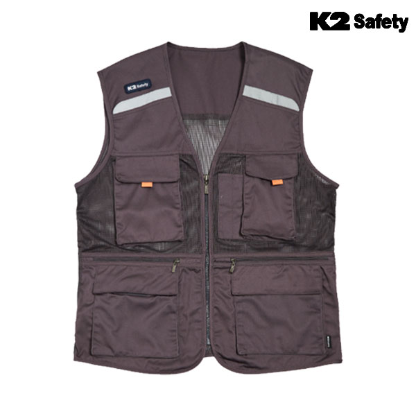 K2 세이프티 조끼 작업복 근무복 21VE-612R