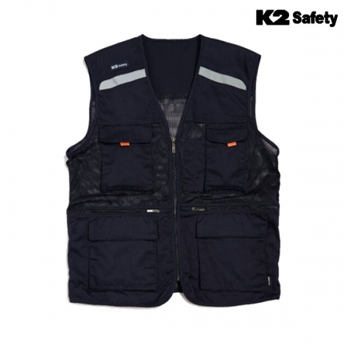 K2 세이프티 조끼 작업복 근무복 21VE-612R