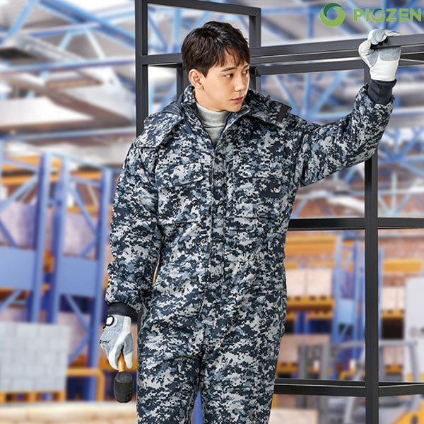 카모 스즈키 일체형 작업복(겨울 정비복) PW-S71