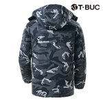 티뷰크 카모 겨울 작업복 점퍼 바지 세트 TB-777JP