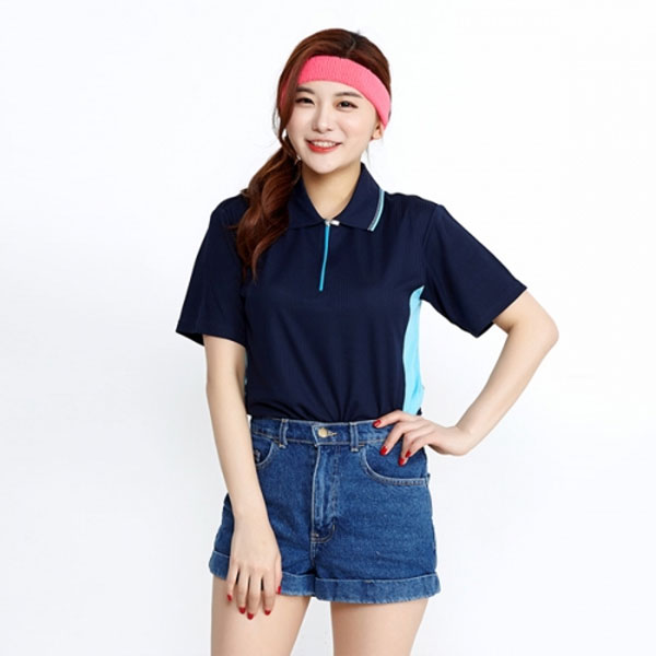 쿨에버 반집업 반팔 카라티 MJ-7505 - 7509