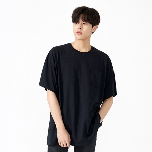 길단 18수 울트라코튼 포켓 티셔츠(USA핏) GD-2300