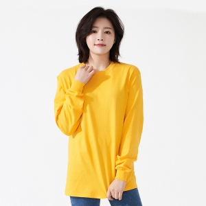 길단 18수 긴팔 라운드 티셔츠(USA핏) GD-2400