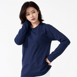 길단 24수 긴팔 라운드 티셔츠(ASIAN핏) GD-76400