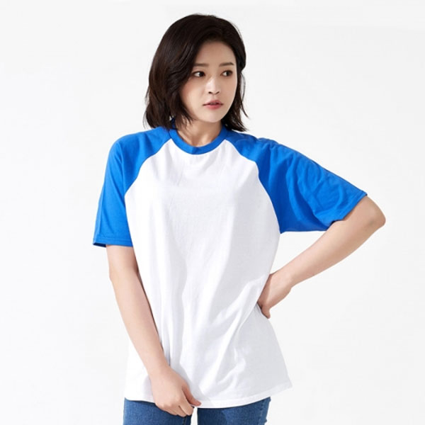 길단 24수 반팔 래글런 티셔츠(ASIAN핏) GD-76500