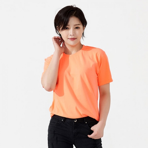 30수 형광 라운드 반팔 티셔츠 SP-186