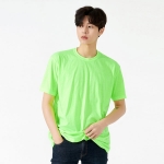 30수 형광 라운드 반팔 티셔츠 SP-186