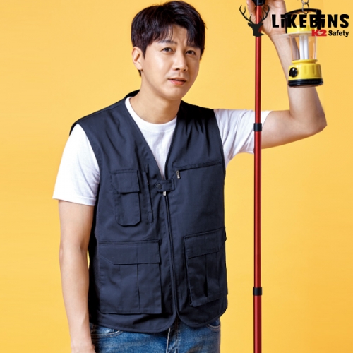 K2 세이프티 작업조끼 회사 작업복 근무복 베스트 21VE-601R