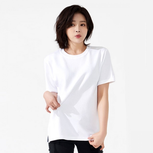 특양면 라운드 옆타개 반팔티 SP-442 (제작상품)