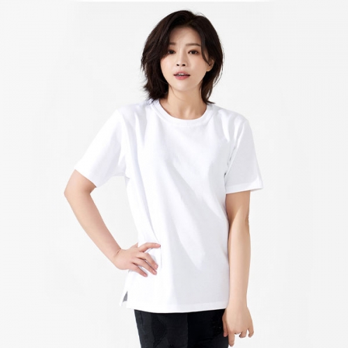 특양면 라운드 옆타개 반팔티 SP-442 (제작상품)
