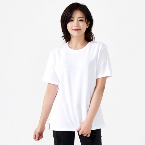 특양면 라운드 옆타개 반팔티 SP-442 (제작상품)