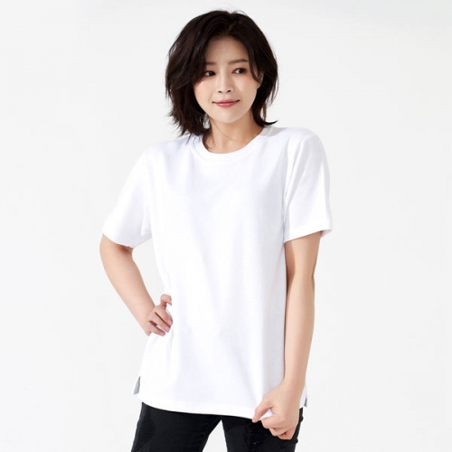 특양면 라운드 옆타개 반팔티 SP-442 (제작상품)