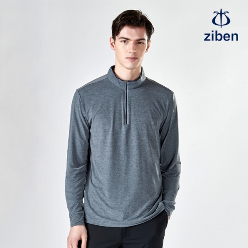 지벤 근무복 작업복 반집업 티셔츠 ZB-T2132
