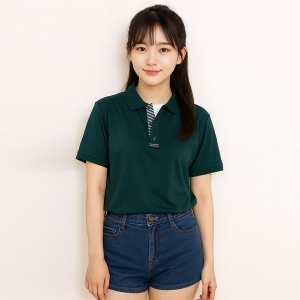 멀티연사 PK 자가드 항균사 반팔 단체티셔츠 S-181