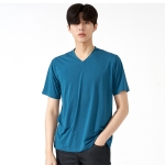 쿨론 브이넥 고급 스판 반팔티 TM-1306