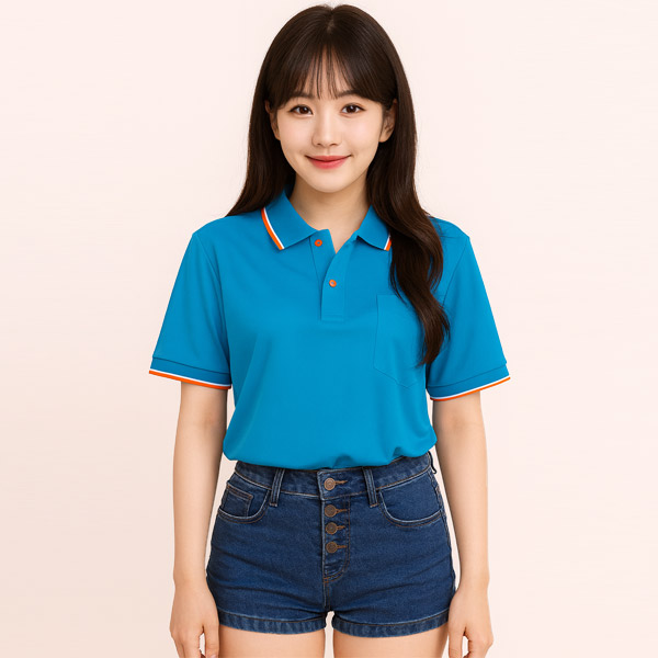 단체티 주문제작 쿨론 프레시 반팔 카라 티셔츠 유니렉스 S-184 (긴팔 가능)