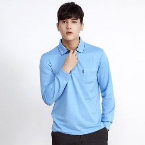 바이넥스 에리 긴팔 카라 티셔츠 S-185(반팔 가능)