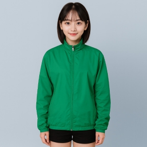 심플 그린 바람막이 자켓 SYWB-001