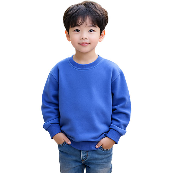 아동용 소프트 베이직 특양면 맨투맨 SP-101(주문제작상품, 기모 가능)