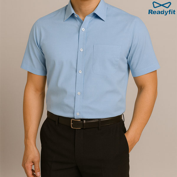 레귤러핏 링클프리 고급 모달 반팔 셔츠 V1161~1164