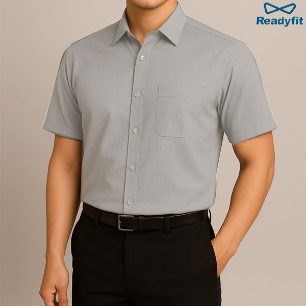 반팔 일반 솔리드 셔츠 MS001~0012