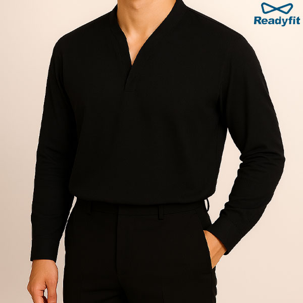 브이넥 반탁 셔츠 NWM006