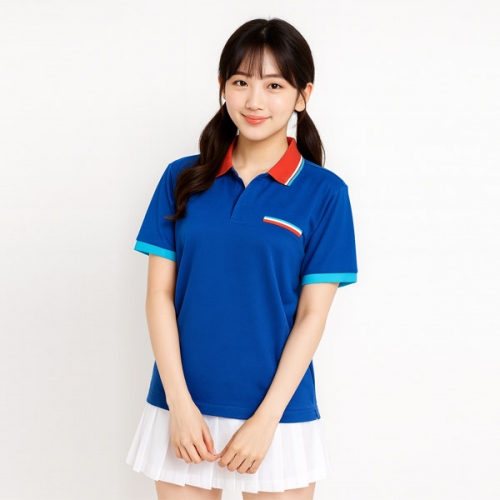 [단체티 주문제작] TC 요꼬배색 반팔 카라티 유니폼 S-179