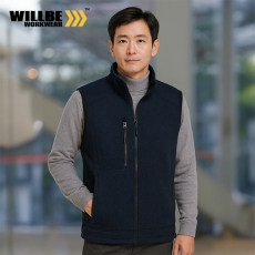 윌비(WILLBE) 카치온 집업 베스트 CT-805