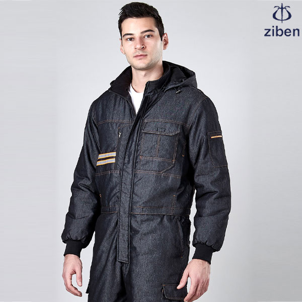 지벤 겨울 스즈키 일체형 작업복/정비복 ZB-S2196