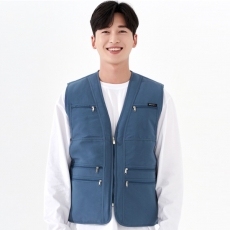패딩조끼 트윌 겨울단체복 방한 작업복 베스트 SP220
