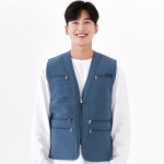 패딩조끼 트윌 겨울단체복 방한 작업복 베스트 SP220