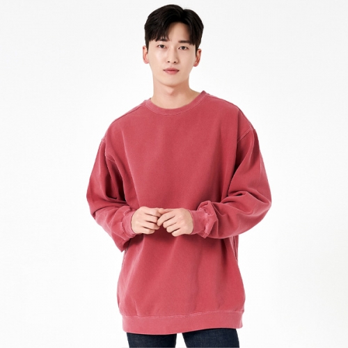 길단 맨투맨 주문제작 컴포트컬러 링스펀 헤비 기모 단체티셔츠 GD-1566