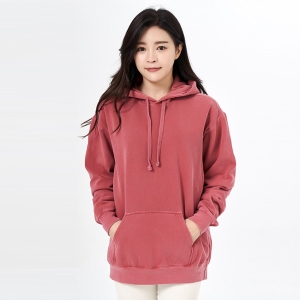 길단 컴포트컬러 링스펀 헤비 기모 후드티 GD-1567 단체후드티 제작