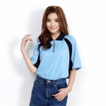 쿨에버 배색 래글런 반팔 카라티 티셔츠 MJ-7610 - 7613(긴팔 가능)