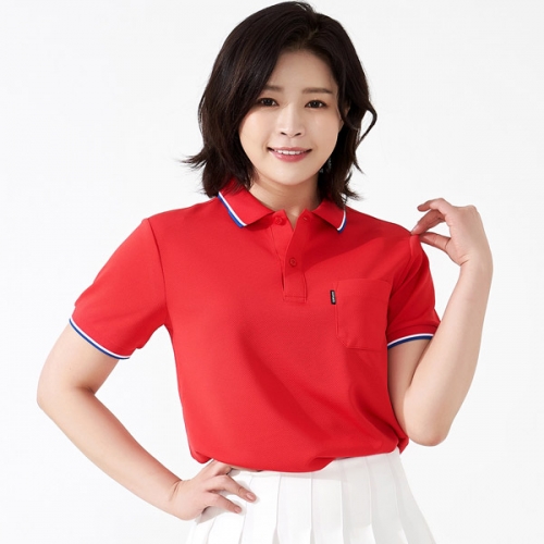 유니렉스 에어로쿨 기능성 반팔 카라티셔츠 회사 유니폼 행사 단체티제작 S-166