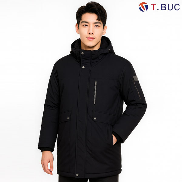 티뷰크 겨울 작업복 파카 하프패딩 근무복 점퍼 TL-201