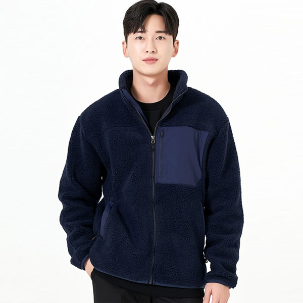 후리스 집업 단체복 주문제작 헤비 플리스 자켓 JK-480W2