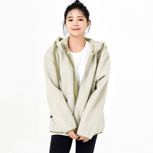 후드 플리스 단체 후리스 집업 자켓 회사 사무실 실내 단체복 JK-490W