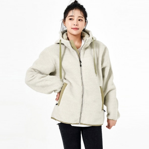 후드 플리스 단체 후리스 집업 자켓 회사 사무실 실내 단체복 JK-490W