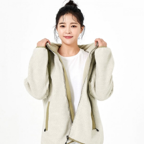 후드 플리스 단체 후리스 집업 자켓 회사 사무실 실내 단체복 JK-490W