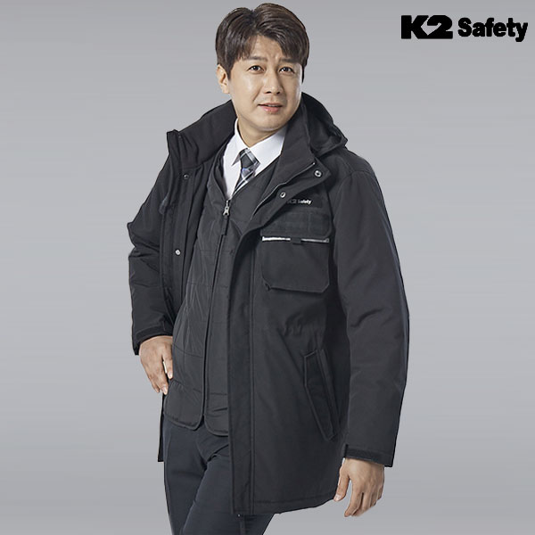 K2 세이프티 겨울 작업복 근무복(3in1자켓, 내피분리형) 21JK-F104