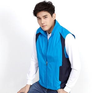 포인트 배색 조끼 방풍 베스트 LM-325~339