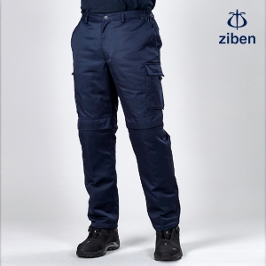 지벤 겨울 근무복/작업복 바지(무릎보호대별도) ZB-P1959