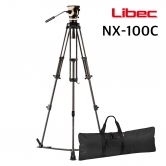 [S2B 번호 :202308317066910] [LIBEC] NX-100C 카본 비디오 삼각대 / 탑재중량 4kg / 방송용 초경량