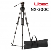 [S2B 번호 :202308317067369] [LIBEC] NX-300C 카본 비디오 삼각대 / 탑재중량 10kg / 방송용 초경량