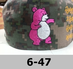 6-047 곰 동물 캐릭터