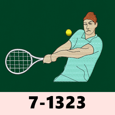 7-1323 테니스 운동 스포츠