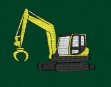 10-103 포크레인 굴삭기 집게 공병