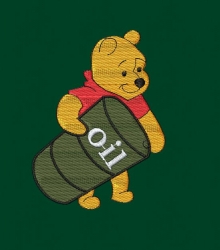 10-115 곰돌이 푸우 드럼통 유류