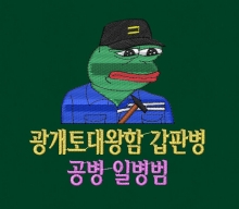 10-130 해군 슬픈 개구리 페페